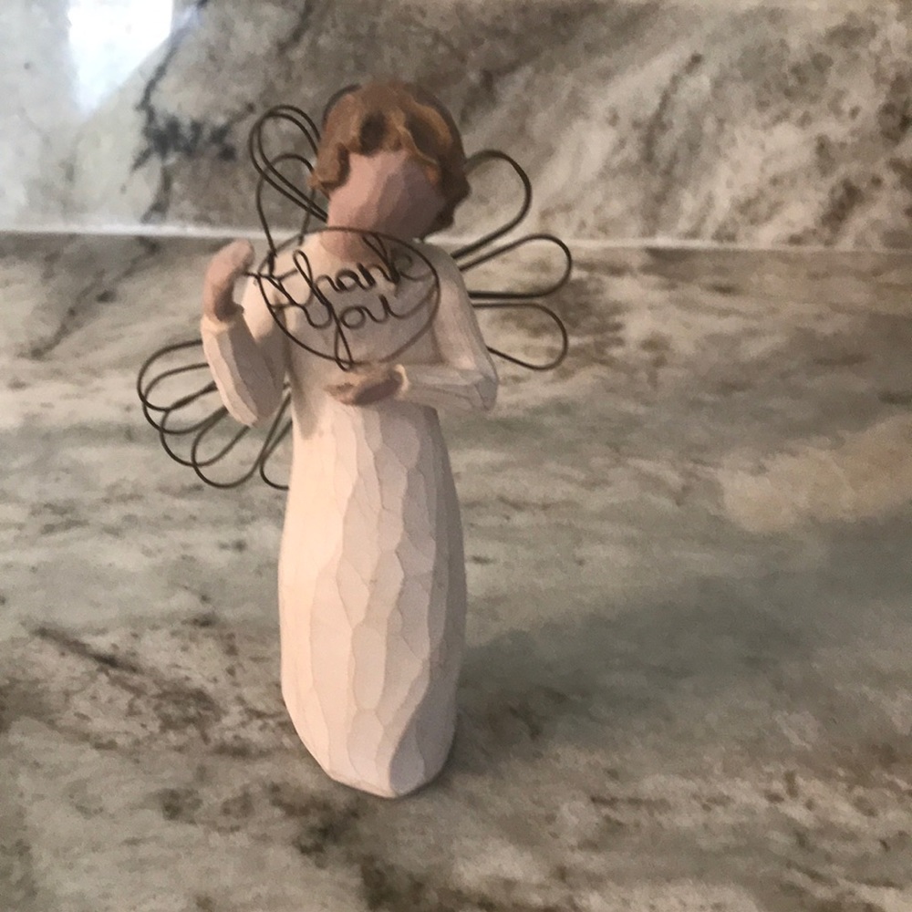 Willow Tree thank you statue